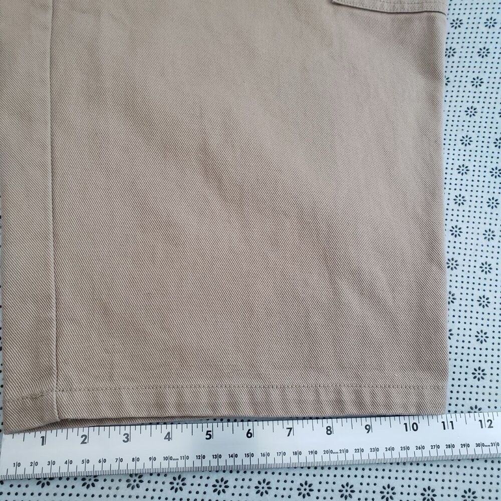 Nike Life Men's Size L Premium Twill Multi Pockets Cargo Pants Khaki HJ0643-297 - Picture 8 of 12